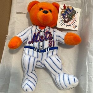 VINTAGE MIKE PIAZZA METS PLUSH FROM 2000